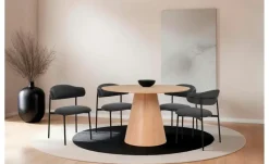 Esszimmerstuhl 2er-Set Jersey | Dunkelgrau | Höffner