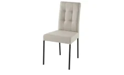 Esszimmerstuhl Nanda | Flachgewebe, Beige | Höffner