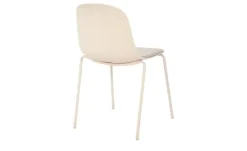 Esszimmerstuhl stapelbar Fenya | Creme | Möbel Höffner