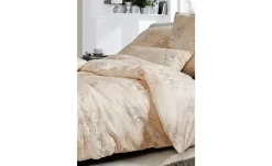 ESTELLA Satin-Bettwäsche Svizzera | Beige, Creme