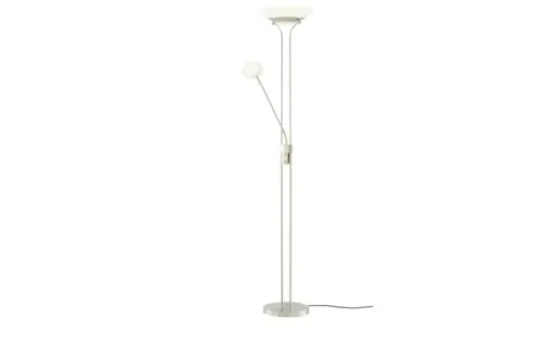 Fischer-Honsel LED-Deckenfluter, 2-flammig, Nickel-matt | edelstahlfarben, matt