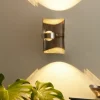 Fischer-Honsel LED-Wandleuchte, Nickel-antik mit RGB