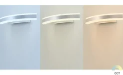 Fischer-Honsel LED-Wandleuchte, 1-flammig, Alu-matt