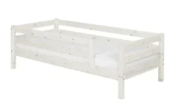 FLEXA Bett 90 x 200 Holz Flexa Classic | Kiefer, Weiß