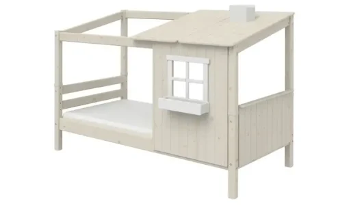 FLEXA Bettgestell Flexa Classic Haus | 90x200 cm, Kiefer, Weiß