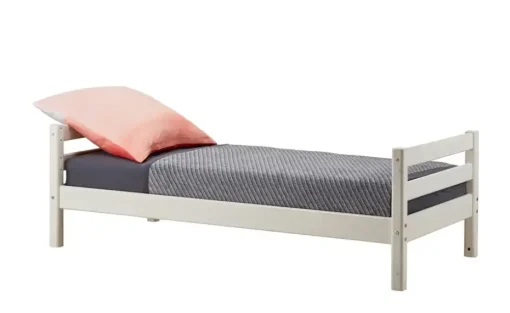 FLEXA Einzelbett 90x200 - weiß - Kiefer Flexa Classic | 100 cm, Kiefer, Weiß