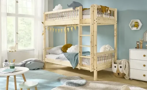 FLEXA Etagenbett Classic Raw | Möbel Höffner