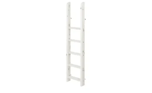FLEXA Hochbett Flexa Classic | Senkrechte Leiter, Kiefer, Weiß