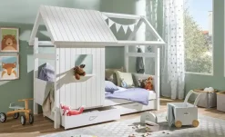 FLEXA Kojenbett mit Dachaufbau Hygge | Möbel Höffner