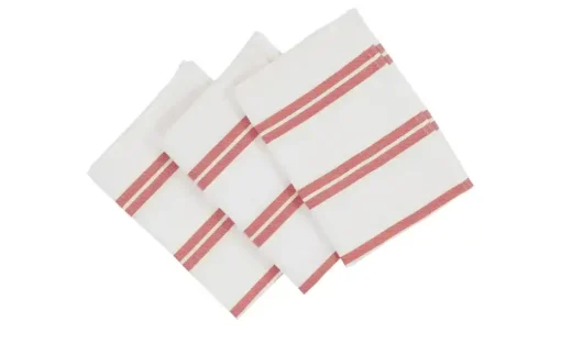 for friends Geschirrtuch-Set Geschirr Pique | Rot, 50 cm