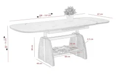Funktionscouchtisch Pantelleria | Weiß | Möbel Höffner