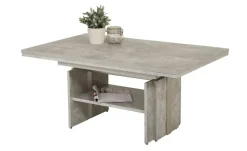 Funktionscouchtisch Pantelleria | Betonoptik, Grau