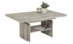 Funktionscouchtisch Pantelleria | Betonoptik, Grau