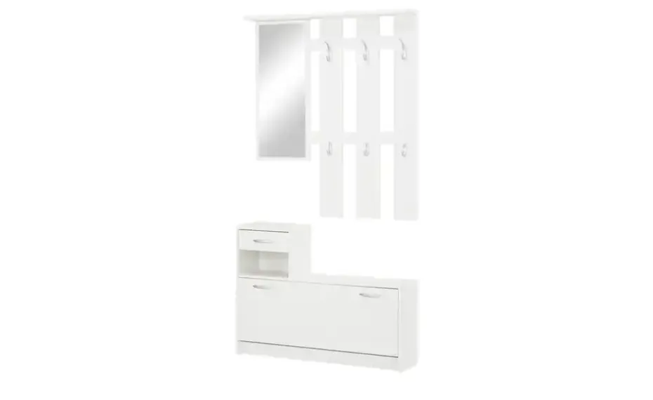Garderobe Onno | Weiß | Möbel Höffner