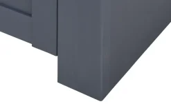 Garderobenbank Toneo | Eiche (Nachbildung), Blau