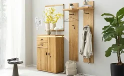Garderobenkombination 4 teilig Woodland | Wildeiche