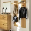 Garderobenkombination 4 teilig Woodland | Wildeiche