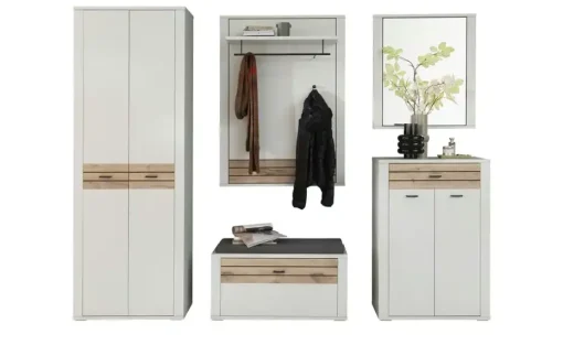 Garderobenkombination 5 teilig Octave | Möbel Höffner