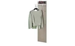 Garderobenpaneel Duna | BH 42 x 170 cm, Taupe, Weiß