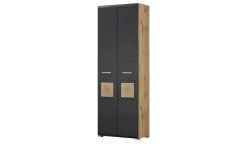 Garderobenschrank Cortina | Schwarz, matt | Höffner