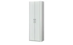 Garderobenschrank Juno | Weiß, Aluminiumgrau | Höffner
