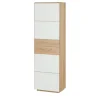Garderobenschrank Novum | Kernbuche, Weiß | Höffner
