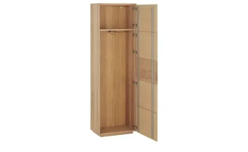 Garderobenschrank Novum | Kernbuche, Weiß | Höffner
