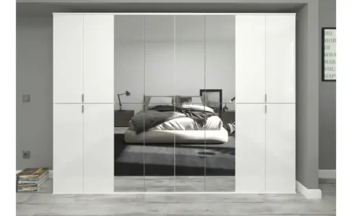 Garderobenschrank Projekt X | Weiß, hochglanz | Höffner