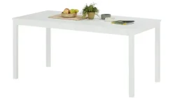 Gartentisch weiß Rosenborg | Möbel Höffner