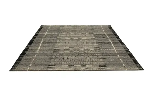 Gino Falcone In-und Outdoor-Teppich Aurora | Grau, 60x100 cm