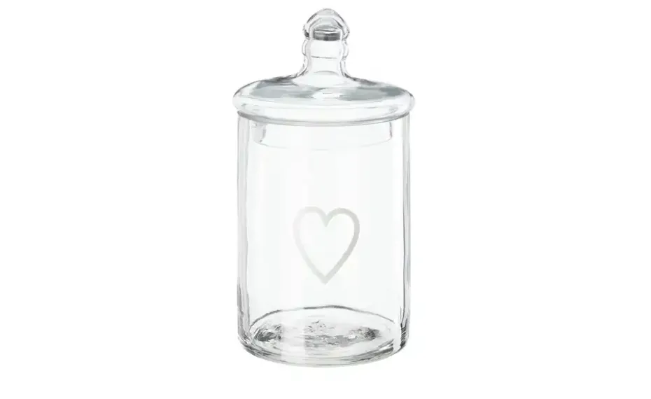 Glasdose mit Deckel | 20,5 cm | Möbel Höffner