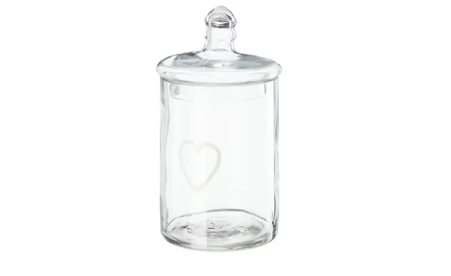 Glasdose mit Deckel | 20,5 cm | Möbel Höffner