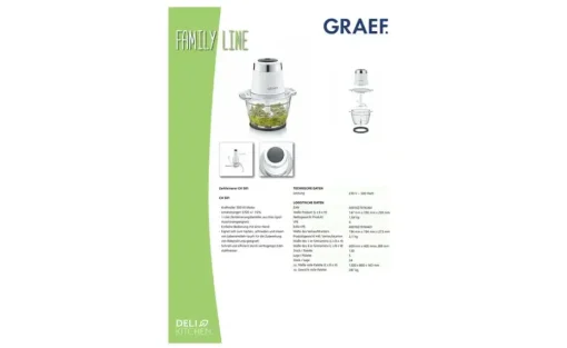 GRAEF Zerkleinerer CH 501 EU | Möbel Höffner