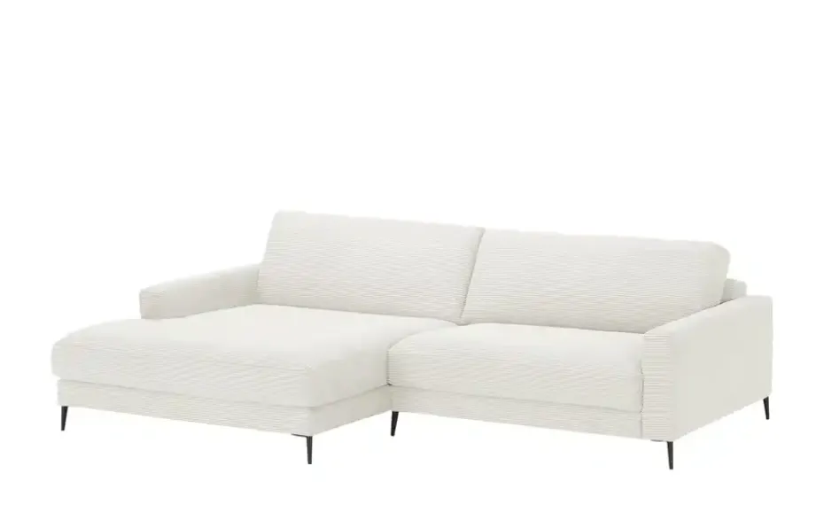 Gray & Jones Cord-Sofa CAP FERRAT 1.2 | Schneeweiß, links