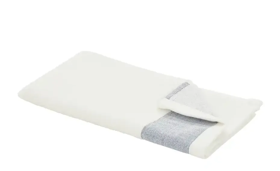 Gray & Jones Gästetuch | Weiß, Blau | Möbel Höffner