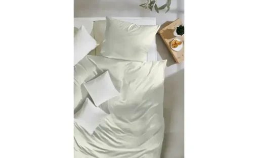 Gray & Jones Halbleinen Bettwäsche | Creme | Höffner