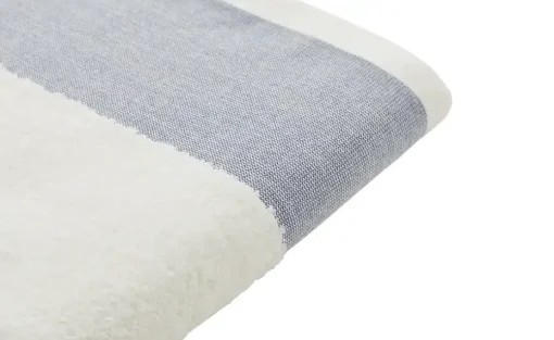 Gray & Jones Handtuch | Weiß, Blau | Möbel Höffner