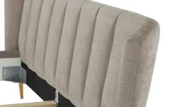 Gray & Jones Polsterbettgestell Baltic Breeze | Taupe, 160 cm