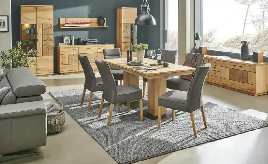 Gray & Jones Säulentisch ausziehbar Black Coast Two