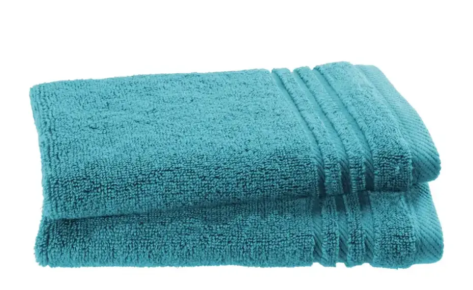 Gästetuch (30 x 50cm), 2er-Set Petrol Soft Cotton