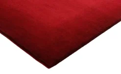 Handgeknüpfter Naturteppich Vinciano Tami | 70x140 cm, Rot