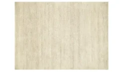 Handgeknüpfter Naturteppich Davina Uni | 70x140 cm