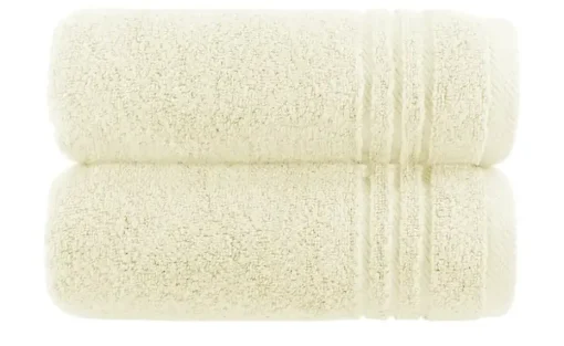 Handtuch (50 x 100cm), 2er-Set Creme Soft Cotton