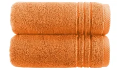 Handtuch (50 x 100cm), 2er-Set Orange Soft Cotton