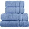 Handtuch-Set Blau, 4-teilig  Kuschel Wuschel | Höffner