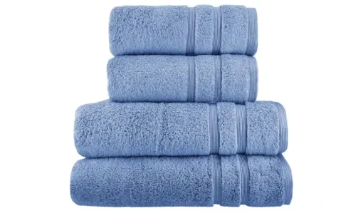 Handtuch-Set Blau, 4-teilig  Kuschel Wuschel | Höffner