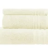 Handtuch-Set Creme, 3-teilig Soft Cotton | Höffner