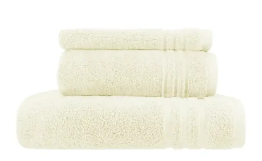Handtuch-Set Creme, 3-teilig Soft Cotton | Höffner