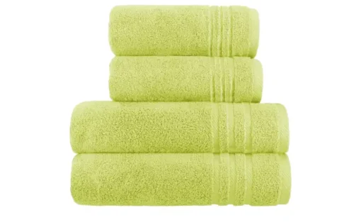 Handtuch-Set Grün, 4-teilig Soft Cotton | Möbel Höffner