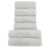Handtuch-Set Hellgrau, 6-teilig Soft Cotton | Höffner